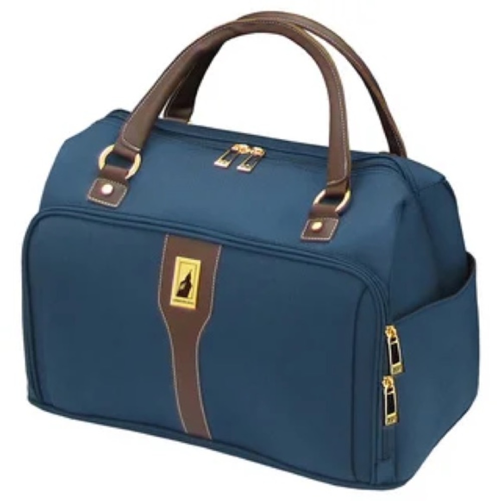 London Fog Westminister Cabin Bag 17 inch - Navy blue